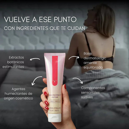 Crema Potenciadora Veloria™ Glaseado de Vainilla