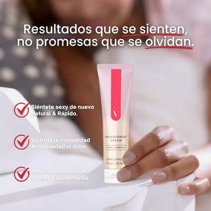 Crema Potenciadora Veloria™ Glaseado de Vainilla